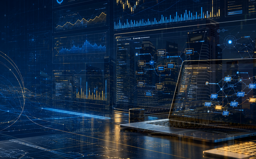 Trading technology dashboard and data visualization